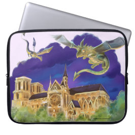 Portátil Funda para Laptop Gargoyle Notre Dame - París