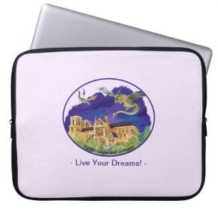 Portátil Funda para Laptop Gargoyle Notre Dame - Sueños de 