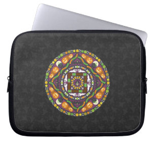 Portátil Funda para Laptop Mandala de Trucos y Golosinas
