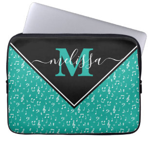 Portátil Funda para laptop personalizada con símbolos music