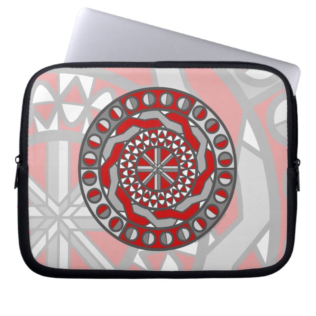 Portátil Funda para Laptop Red Machinery (Frente)