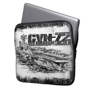 Portátil Funda para laptops CVN-72 Abraham Lincoln Neoprene