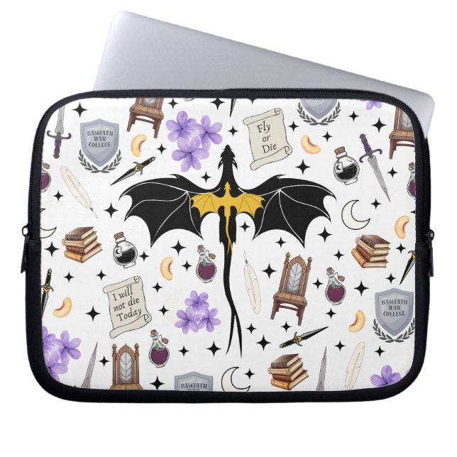 Portátil Funda para llevar laptop Fourth Wing, regalos para (Frente)
