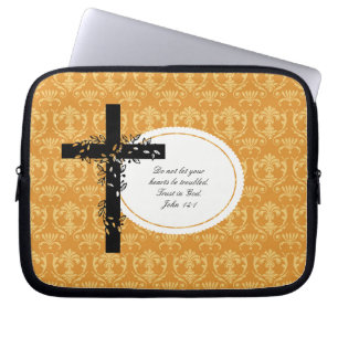 Portátil Funda para portatil John 14:1 o para portaequipaje