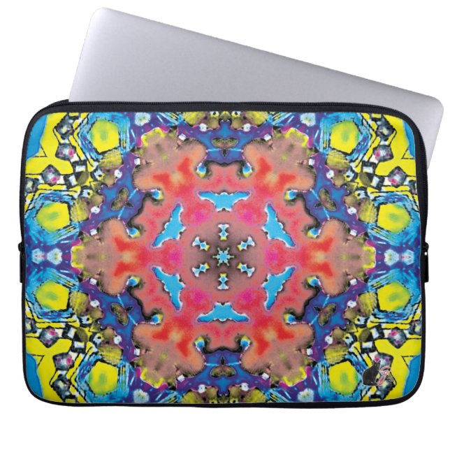 Portátil Funda para portátiles Amonium Kaleidoscope (Frente)