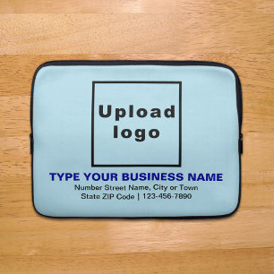 Portátil Funda para portátiles azul ligero de marca comerci