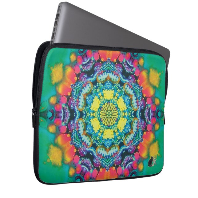 Portátil Funda para portátiles Barium Kaleidoscope (Anverso derecho)