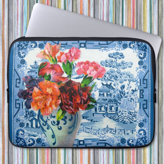 Portátil Funda para portátiles Blue Willow (Subido por el creador)