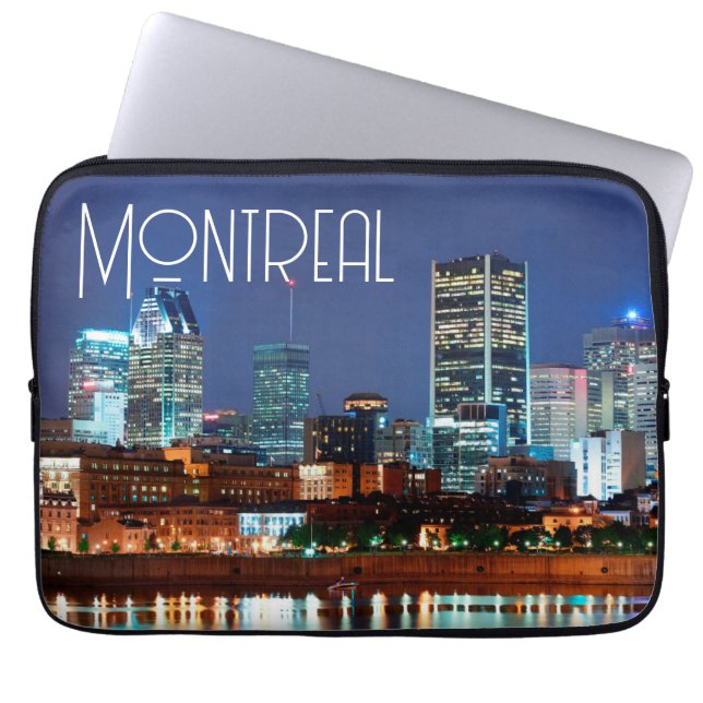 Portátil Funda para portátiles Cityscape de Montreal (Frente)