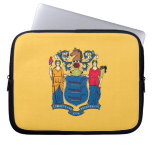 Portátil Funda para portátiles con bandera del estado de Nu