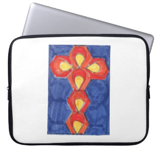 Portátil Funda para portátiles Cross Motif Neoprene