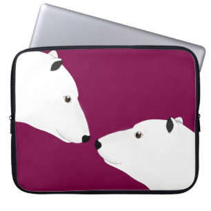 Portátil Funda para portátiles de los osos polares
