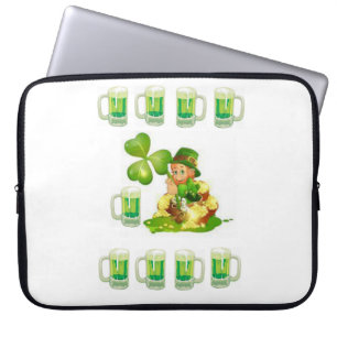 Portátil Funda para portátiles del Día de San Patricio