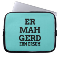 Funda para portátiles Ermahgerd