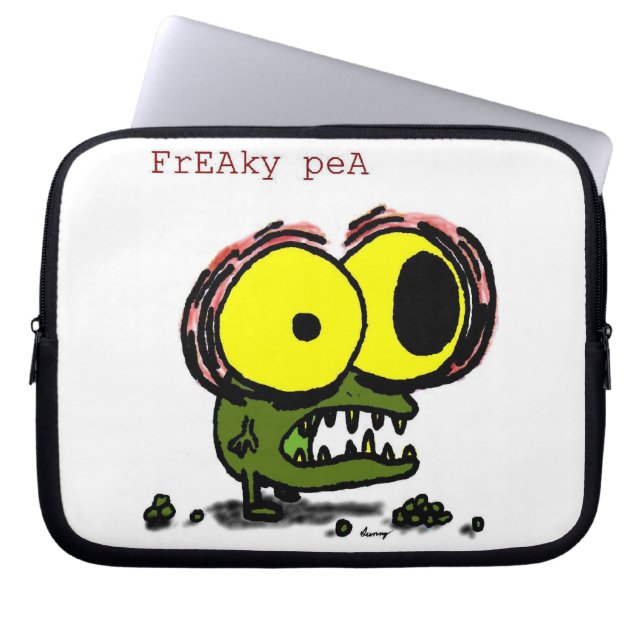 Portátil Funda para portátiles Freaky Pea (Frente)
