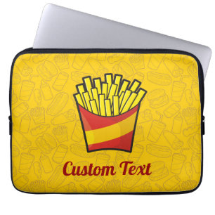 Portátil Funda para portátiles Fries franceses