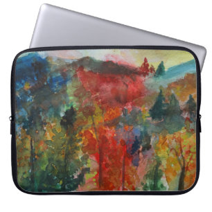 Portátil Funda para portátiles Neoprene de otoño de 15"