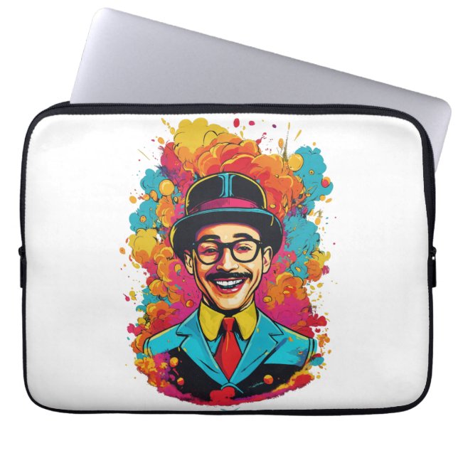Portátil Funda para portátiles Pee Wee Herman Neoprene (Frente)
