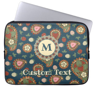 Portátil Funda para portátiles Strawberry Paisley Pattern
