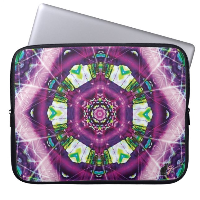 Portátil Funda para portátiles Violette Kaleidoscope (Frente)