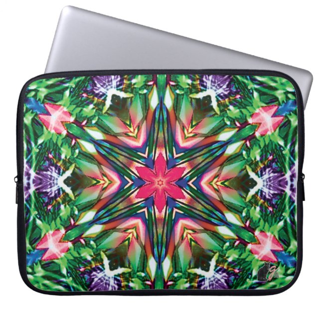 Portátil Funda para portátiles Zesty Kaleidoscope (Frente)