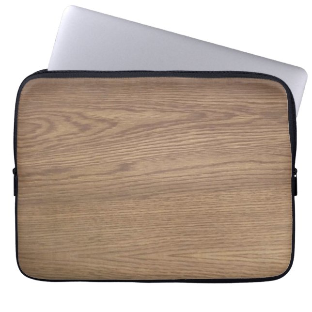 Portátil Funda para tableta con textura de madera (Frente)