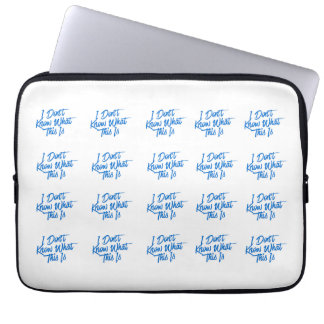 Portátil Funda para tableta 'No sé qué es esto'