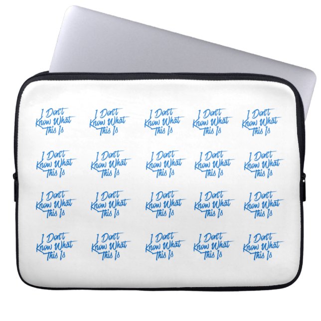 Portátil Funda para tableta 'No sé qué es esto' (Frente)