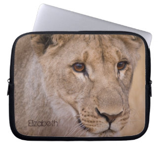Portátil Funda personalizada para portátiles de leones afri