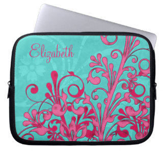 Portátil Funda personalizada para portátiles florales de co