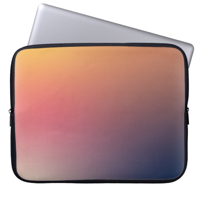 Portátil gradiente de forma libre en funda para laptop (Frente)