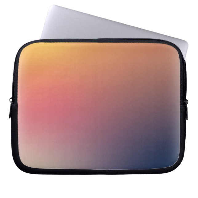 Portátil gradiente de forma libre en funda para laptop (Frente)