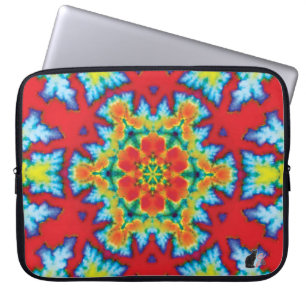 Portátil La funda para portátiles Rosey Kaleidoscope