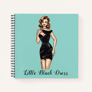 Portátil LBD de moda - Pequeño Diario de Vestido N