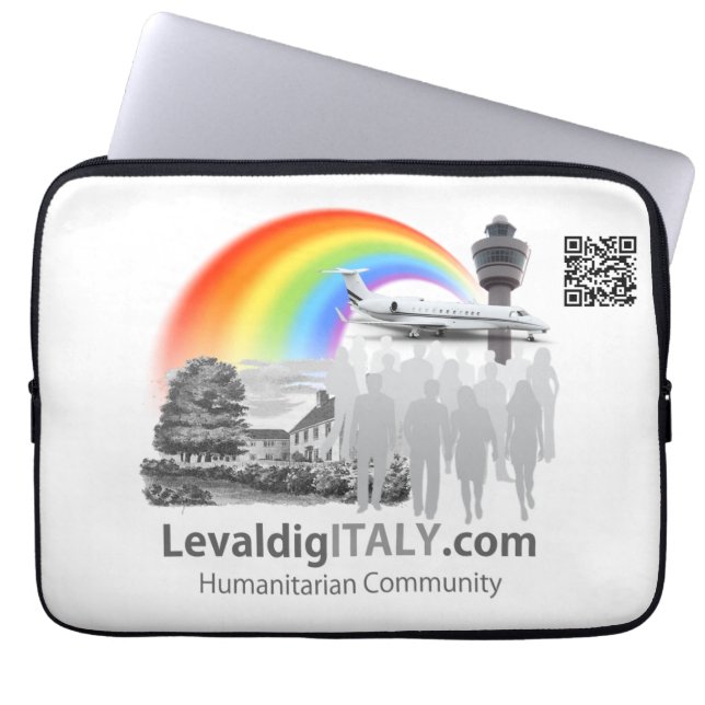 Portátil LevaldigITALY - Funda para portátiles de 13" (Frente)