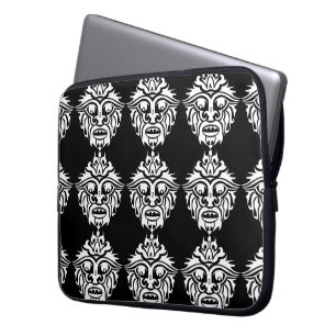 Portátil Máscara tribal - Funda para portátiles Neoprene de
