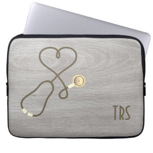 Portátil Médica Rústico Médico de Madera o Funda para Portá