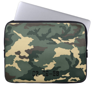 Portátil Mini Funda para iPad de Mostrador de camuflaje