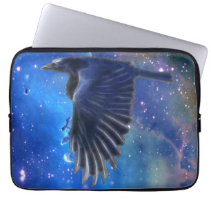 Portátil Mystical Flying RAven y funda para portátiles en e