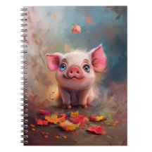 Portátil para cuaderno de guiño de otoño caprichos