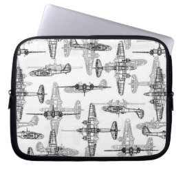 Portátil Plan de avión 1 Funda para portátiles Neopreno