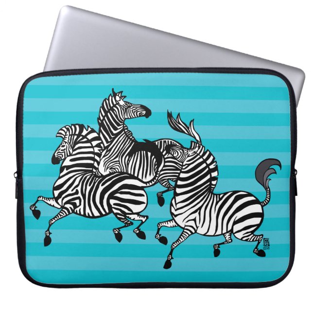 Portátil Sleeve de Funda para portátiles Zebra (Frente)