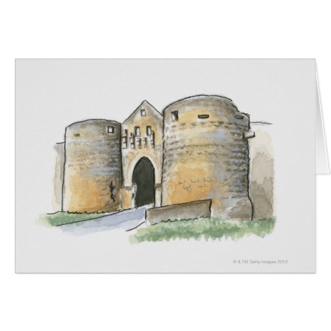 Porte des Tours, Francia (Anverso (Horizontal))