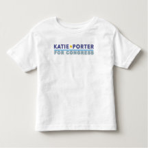 Portero de Katie de la camiseta del niño para el