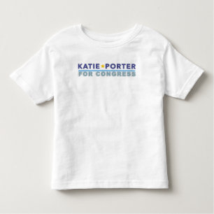 Portero de Katie de la camiseta del niño para el
