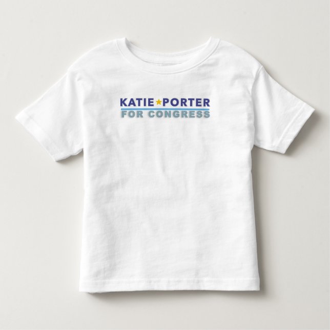 Portero de Katie de la camiseta del niño para el (Anverso)