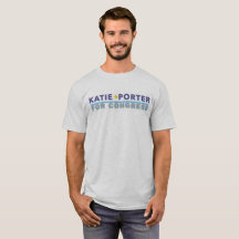 Portero de Katie de la camiseta para el congreso