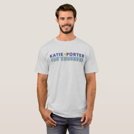 Portero de Katie de la camiseta para el congreso