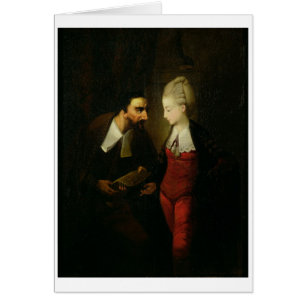 Portia y Shylock "del comerciante de Venecia" A