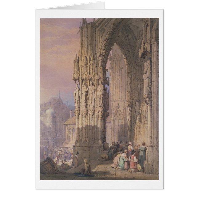 Pórtico de la catedral de Regensburg (Frente)